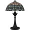 Quoizel Tiffany Table Lamp Tiffany 3 Lights Matte Black TF16141MBK - alternate 3